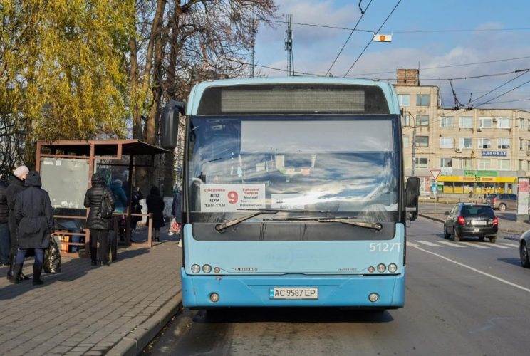 Дев'ята маршрутка Луцька на щодень