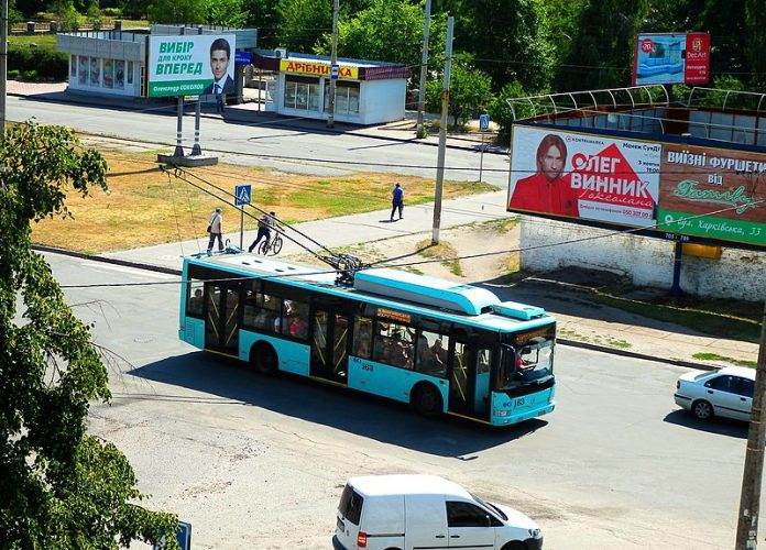 Восьмий тролейбус Сумами щодня